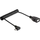 DeLOCK USB 2.0 Spiralkabel