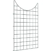 vidaXL Vijverhekset 8 st 50 x 80 cm Staal Groen