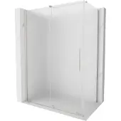Mexen Velar schuifdouchecabine 160 x 85 , matglas, geborsteld nikkel - 871-160-085-31-97