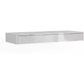 Vicco Sherry Wandrek – 100 x 12 cm met lade Wit Hoogglans