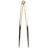 Lalizas Straight Pattern Dividers Compass Zwart,Goud 180 mm