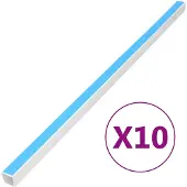 vidaXL Kabelgoot zelfklevend 10x10 mm 10 m PVC