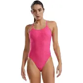 Tyr Durafast Elite Cutoutfit Swimsuit Roze 28 Vrouw