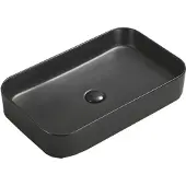 Mexen Vena opbouw wasbak 71 x 37 cm, zwart mat - 22196085