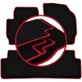 Carlux -RED automatten voor: Ford Maverick MK2 SUV (2004-2007)