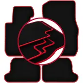 Carlux -RED automatten voor: BMW 1 F23 cabriolet (2011-2019)