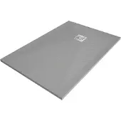 Mexen Stone+ rechthoekige composiet douchebak 130 x 80 , grijs-beton - 44618013