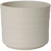 HS Potterie Berlin bloempot keramiek 23x19.5cm creme