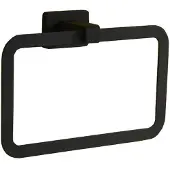 Mexen Asis handdoekhouder, zwart - 7017632-70