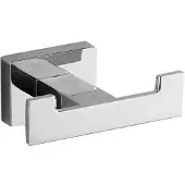 Mexen Arno dubbele handdoekhaken, chroom - 7020735-00