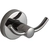 Mexen Remo dubbele handdoekhaak, zwarte chroom - 70507352-73