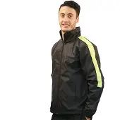 Softee Team Regenjas 8 Years Black / Yellow Fluor