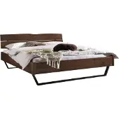 Hasena Lounge Fossoli Bettgestell Massivholz