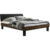 Hasena Trento 16 Sondrio bedombouw massief houten bed gestoffeerd hoofdbord