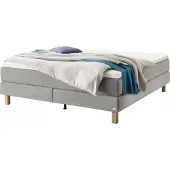 Hasena Pronto Carlota boxspring bed eiken helder