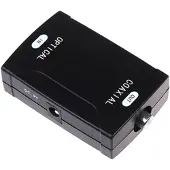 Dolphix Toslink optisch naar Coaxiaal S/P DIF converter - netvoeding