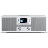 Technisat DIGITRADIO 650 - Digitale hifi-radio - DAB+ FM CD muziekstreaming - Wit/Zilver