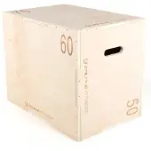 Olive Wood Adjustable Plyo Box