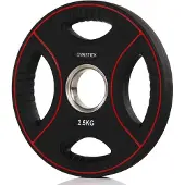 Gymstick Pro Pu 5kg Plate Zwart 5 kg