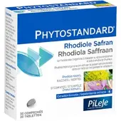 Pileje Phytostandard Rhodiola / Saffraan (30 tabletten)