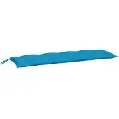 vidaXL Tuinbankkussen 150x50x7 cm oxford stof lichtblauw