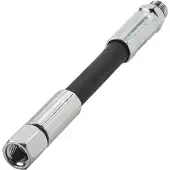 OMS High Pressure Hose Zwart,Zilver 60 cm