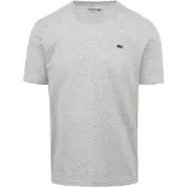 Lacoste T-Shirt Men TH7618 Crew Neck Silver Chine-6