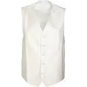 Suitable Trouwgilet V-Design Off-White