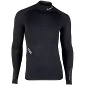 UYN Ondershirt Uyn Men Ambityon L/S Turtle Neck Blackboard Black White-S / M