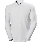 Helly Hansen Crewline Long Sleeve Polo Wit L Man