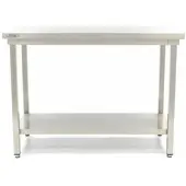 Maxima Roestvrijstalen Werktafel 'Deluxe' 600 x 700 mm