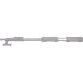 Euromarine Aluminium Telescopic Boathook Zilver 130-230 cm