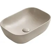 Mexen Rita opbouw wastafel 45 x 32 cm, beige mat - 21084566