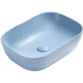 Mexen Rita opbouw waskom 45 x 32 cm, blauwe mat - 21084549