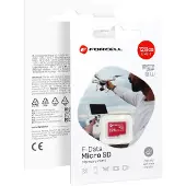 Forcell 5903396324741, 128 GB, MicroSD, Klasse 10, UHS-I, Klasse 3 (U3), Rood