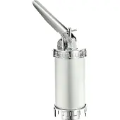 Ilsa Metalen churrera, roestvrij staal, zilverkleurig, hoogte 18 cm, diameter bodem 7 cm. Hoogte 18 cm. Diameter bodem 7 cm.