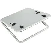 PLASTIMO Aluminium Anodized Hatch Zilver 687 x 687 mm