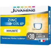 Juvamine Zink Immuniteit 30 Capsules