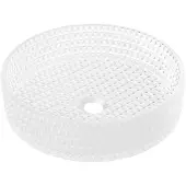 Mexen Aura glazen opzetwastafel 39 x 39 cm, mat glas - 24013930