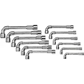 Gedore 25 PK-012 1527312 Zeskant Dubbele pijpsleutel 12-delig Zeskant