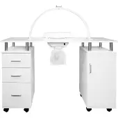 Monster Professionele Manicure Tafel & LED Halve Maan Lamp