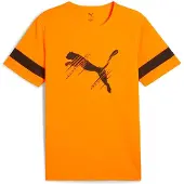 Puma Attacanto Logo Short Sleeve T-shirt Oranje XS Man