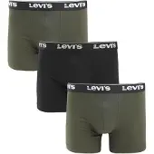 Levi's Boxershorts kaki / zwart / wit