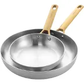 Greenpan Padova Reserve 3-ply Stainless Steel 20 + 28 cm koekenpannenset