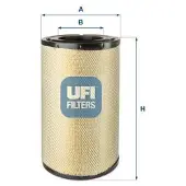 Ufi 27.D32.00 Luchtfilter