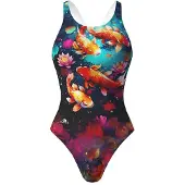 Turbo Koi River Swimsuit Veelkleurig M Vrouw