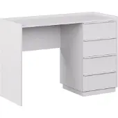 Vicco Viktoria Bureau – 110 x 45 cm met 4 laden Wit