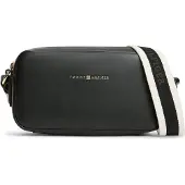Tommy Hilfiger Schoudertas 'ESSENTIAL' zwart