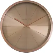 Decostar Wandklok ro Copper L roze goud