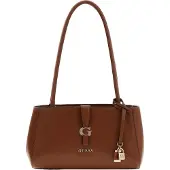 GUESS schoudertas Carrie Girlfriend Shoulder Bag Cognac bruine